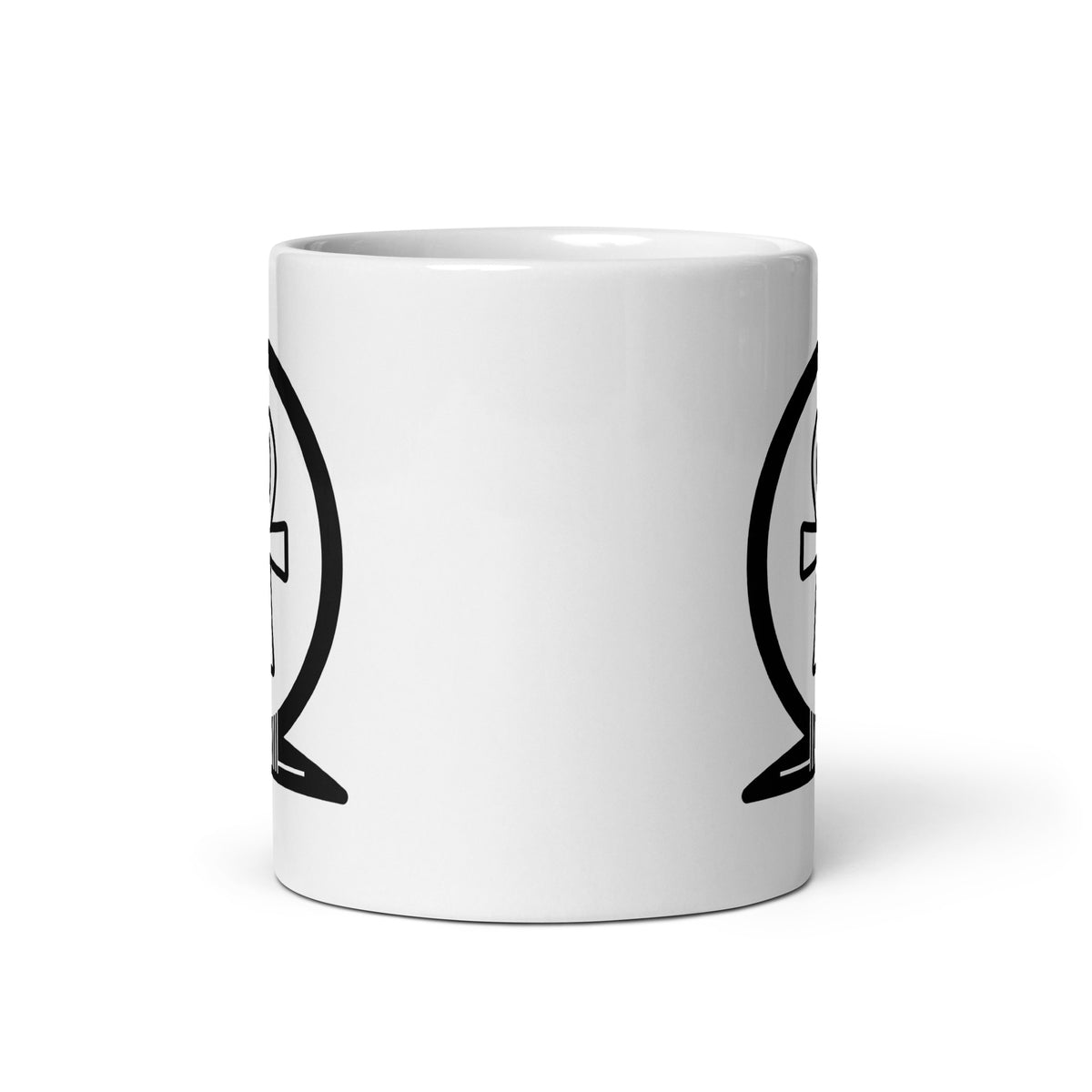 Ankh Awakening White Glossy Mug