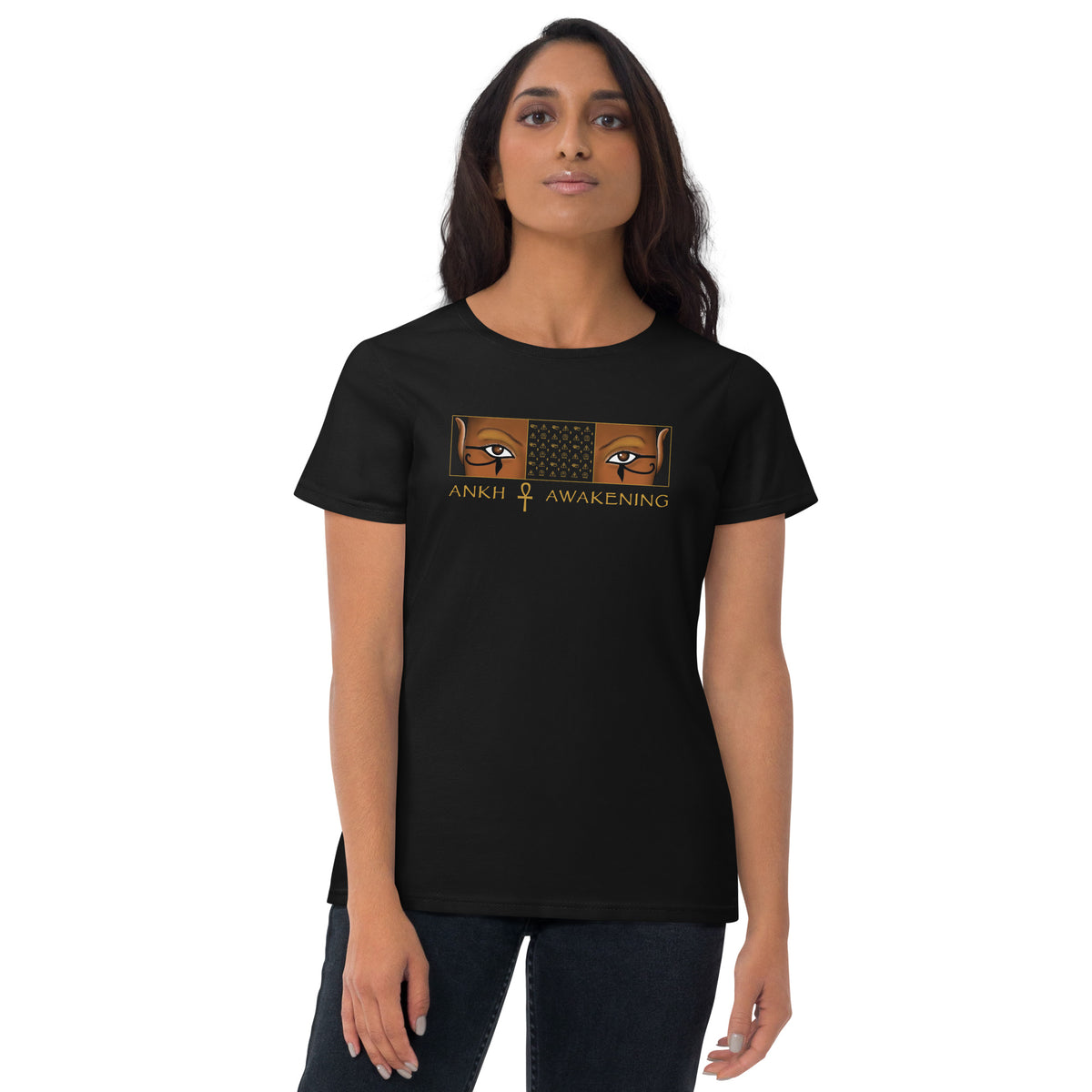 Ankh Awakening Women's Fashion T-Shirt ANL-06