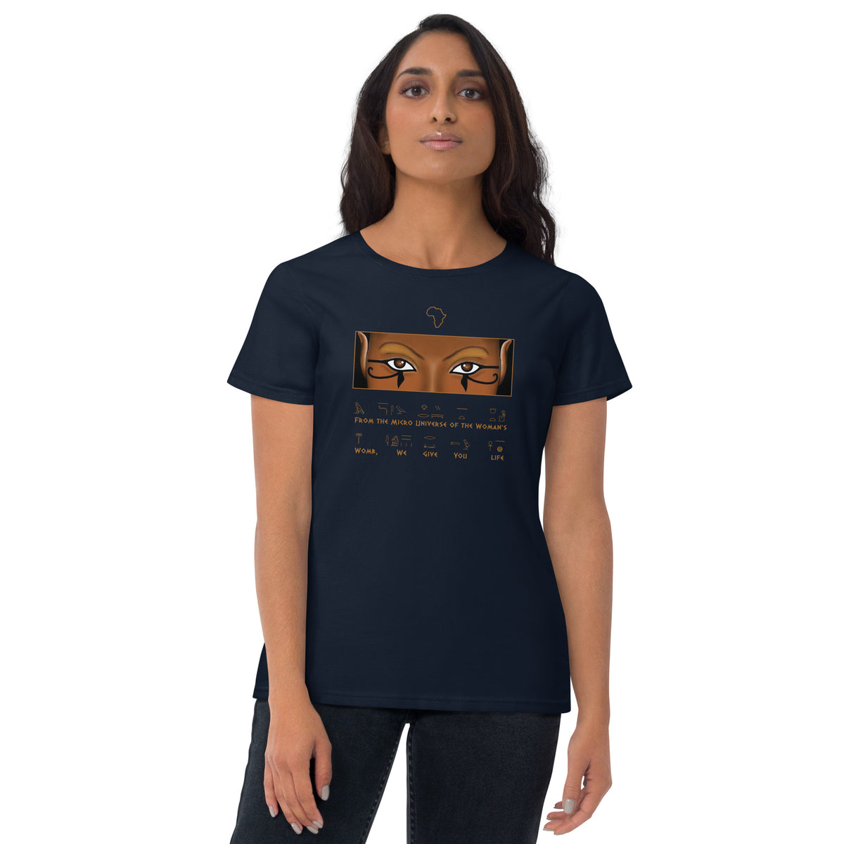 Ankh Awakening Women's Fashion T-Shirt ANL-013