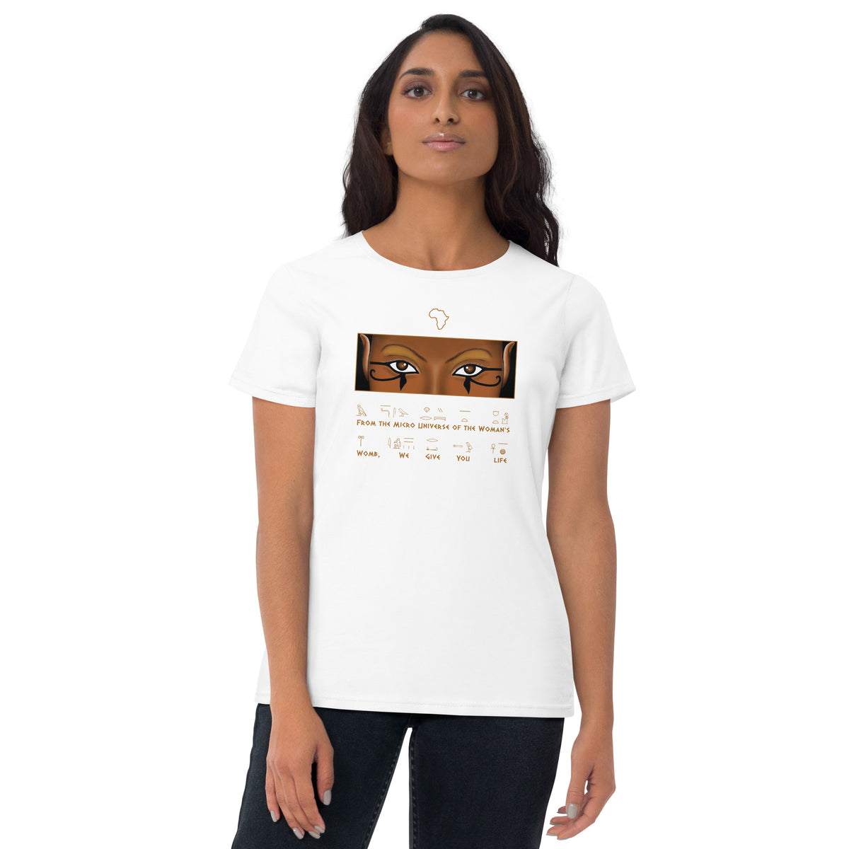 Ankh Awakening Women's Fashion T-Shirt ANL-013